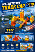 MAGNETNA STAZA ZA AUTIĆE – 110 DELOVA