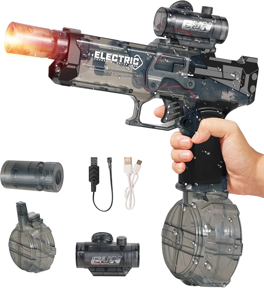 🔫💦 AUTOMATSKI VODENI PIŠTOLJ SA LED SVETLOM 💦🔫