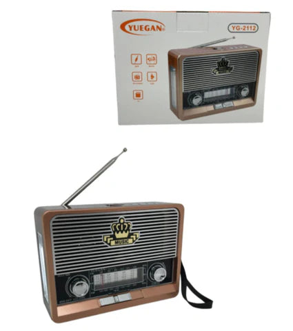📻 Retro Radio YG-2112 – Klasičan izgled, moderna funkcionalnost