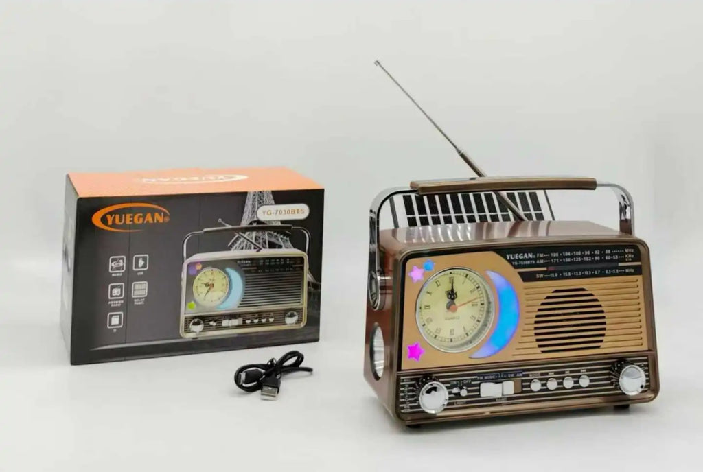 📻 Retro Radio YG-7030BTS – Klasičan izgled, moderne funkcije